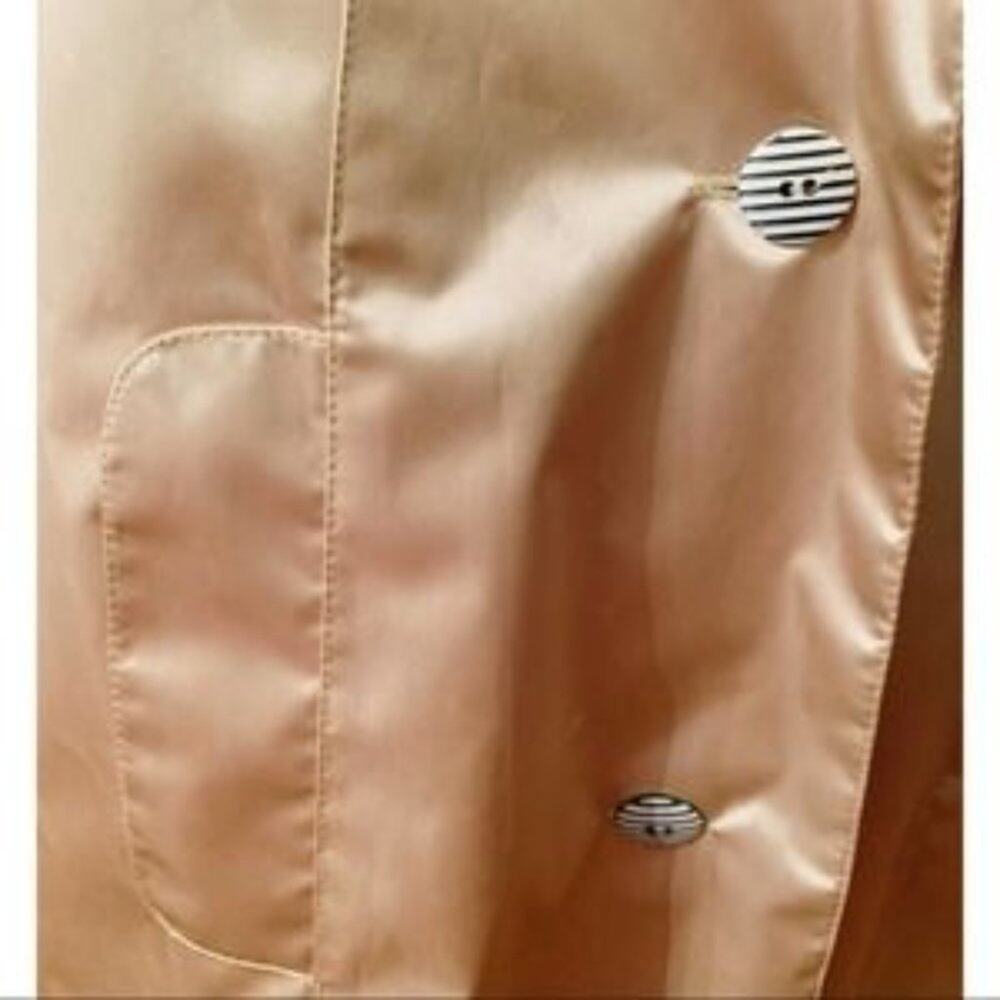 Giacca Gold Jacket Raincoat Size 12 - Picture 5 of 14
